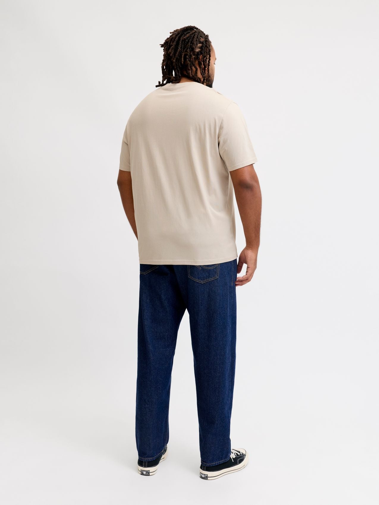 JACK & JONES JJEDENVER LOGO TEE SS O-NECK SN PLS