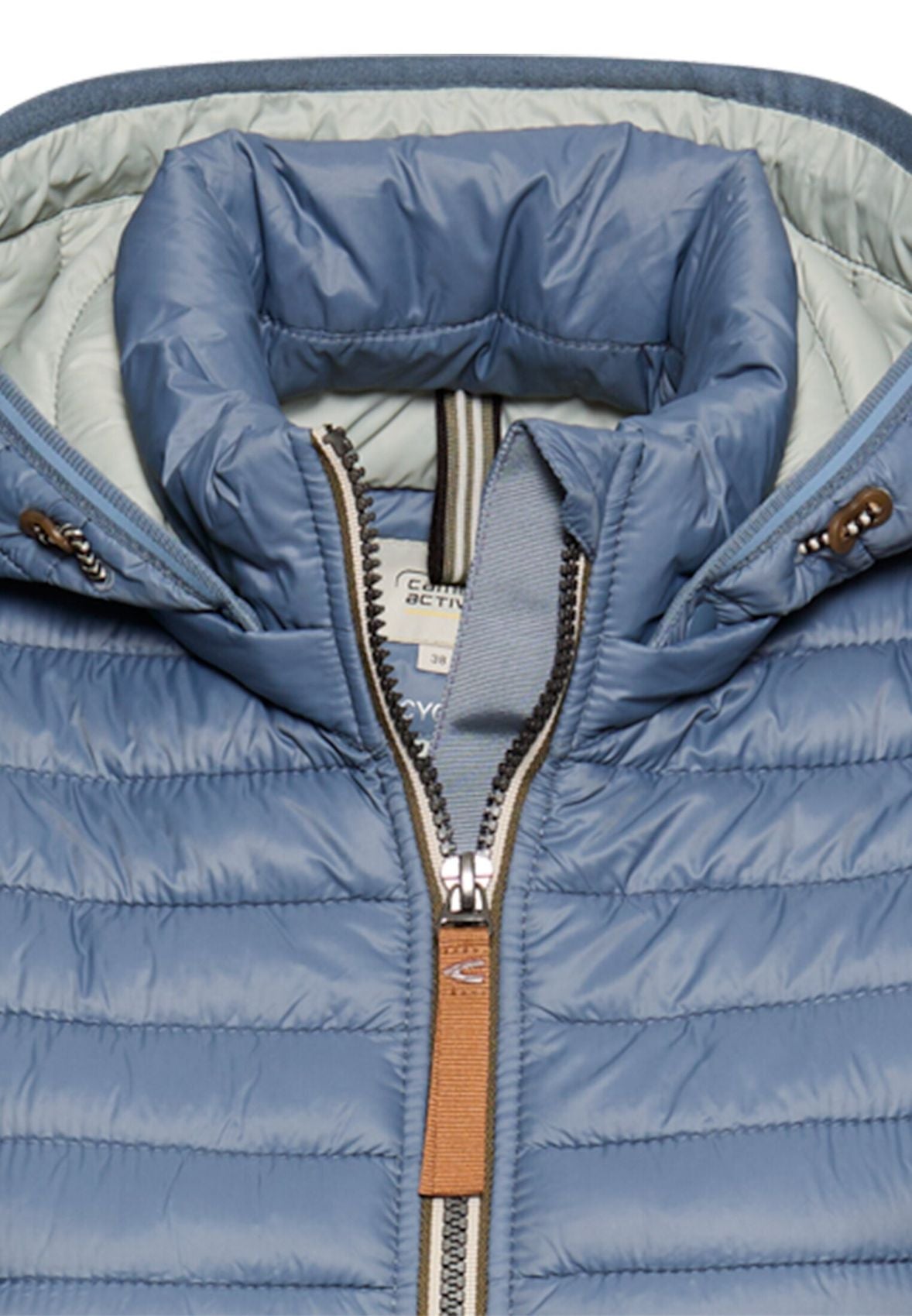 CAMEL ACTIVE Wasserabweisende Steppjacke mit Reißverschlusstaschen