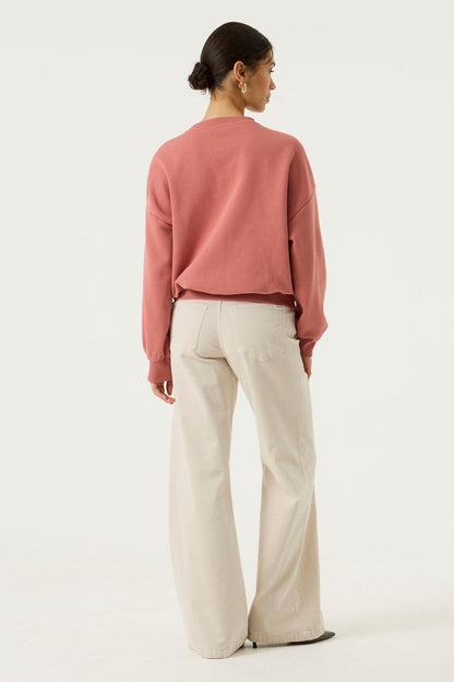 Sweatshirt mit Brustdruck