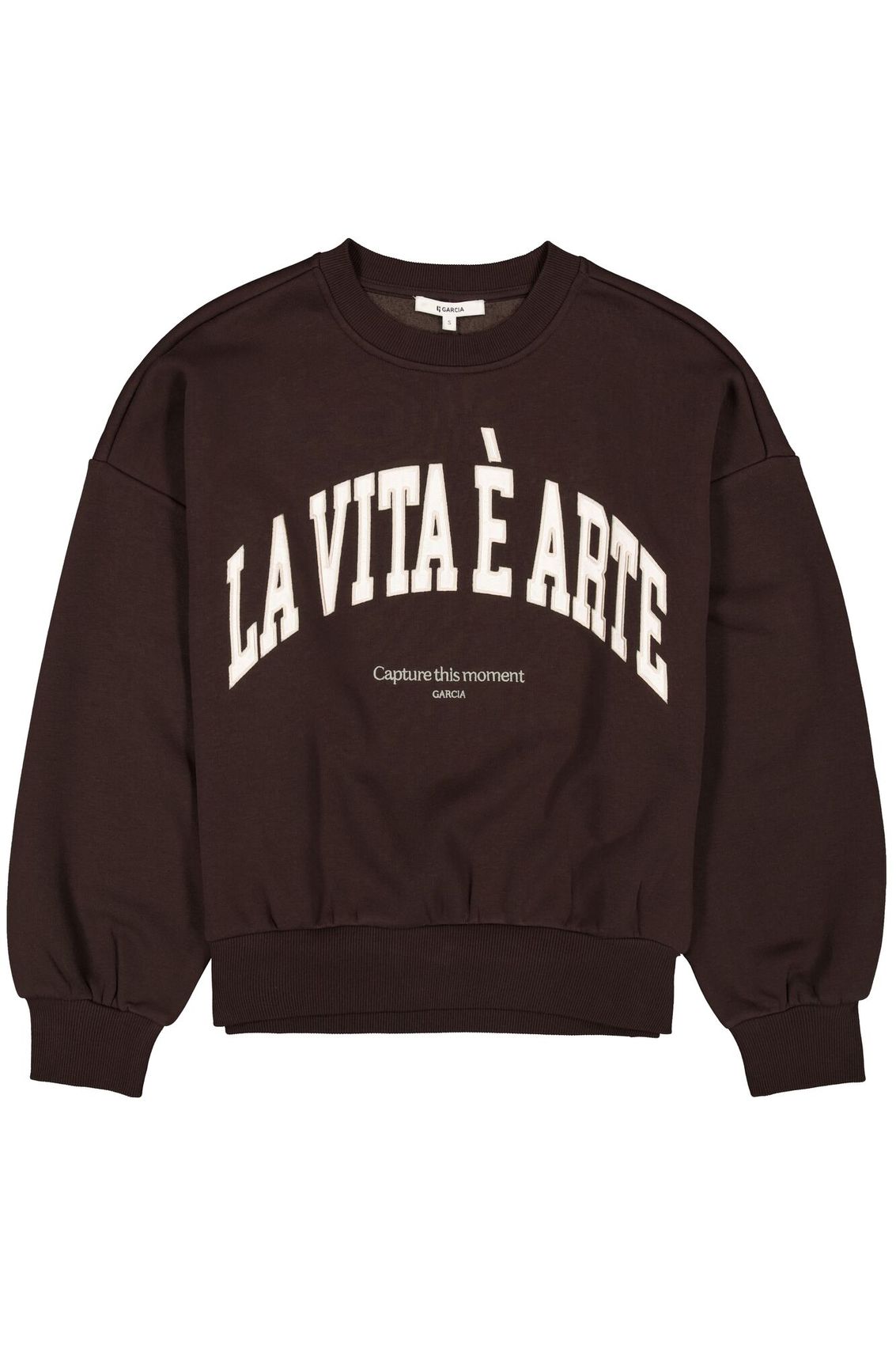 Sweatshirt mit Brustdruck