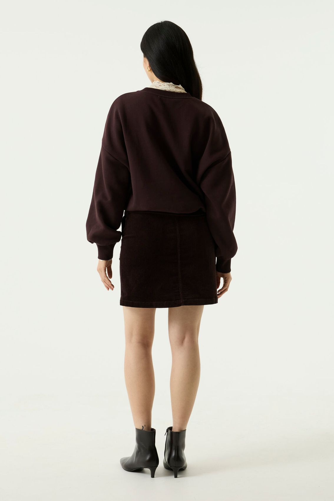 Sweatshirt mit Brustdruck
