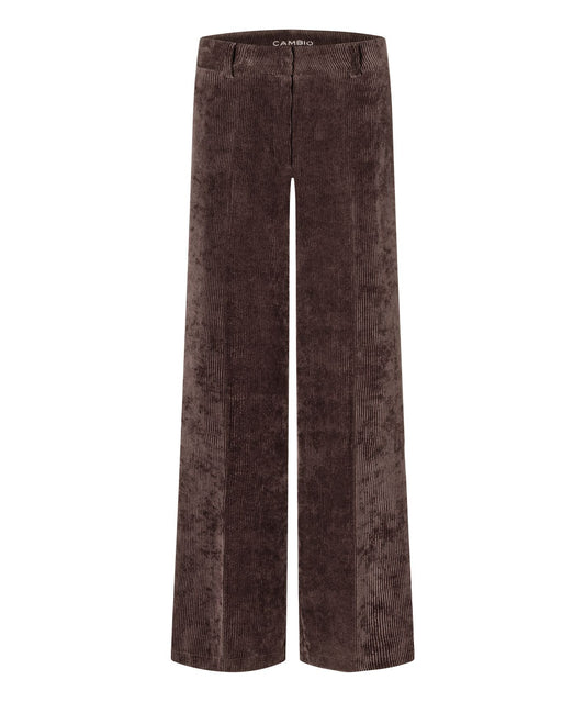 Wide-Leg Cordhose