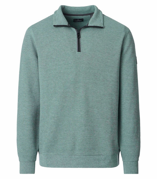CASA MODA Sweat-Troyer mit Kragen