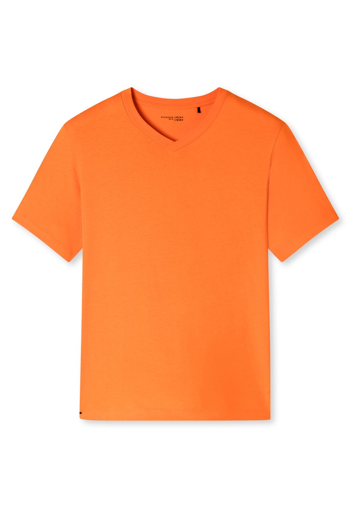 SCHIESSER Pyjama-T-Shirt mit V-Auschnitt