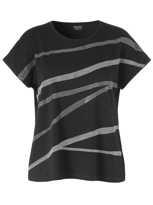 VIA APPIA T-Shirt Rundhals 1/2 Arm Motiv 48