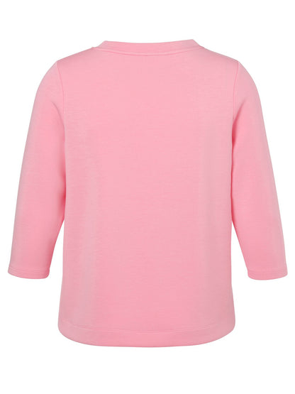 Sweatshirt Rundhals 3/4 Arm Schmuck