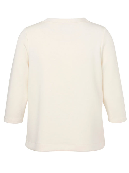 VIA APPIA Sweatshirt Rundhals 3/4 Arm Schmuck