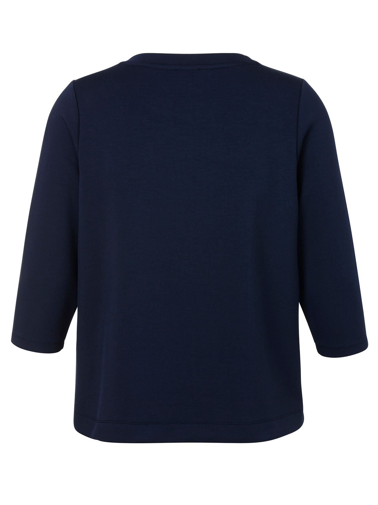 Sweatshirt Rundhals 3/4 Arm Schmuck
