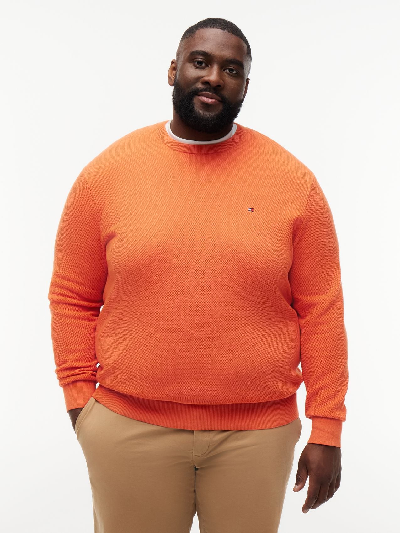 TOMMY HILFIGER BT-ESSENTIAL STRUCTURE CREW NECK