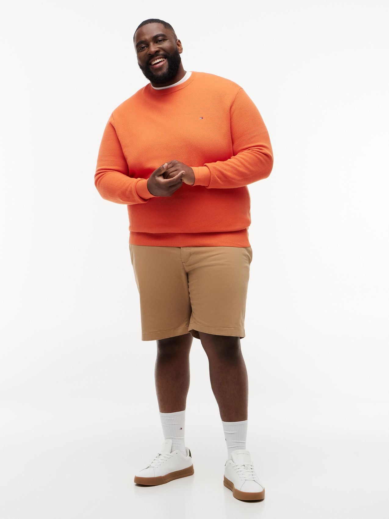 TOMMY HILFIGER BT-ESSENTIAL STRUCTURE CREW NECK