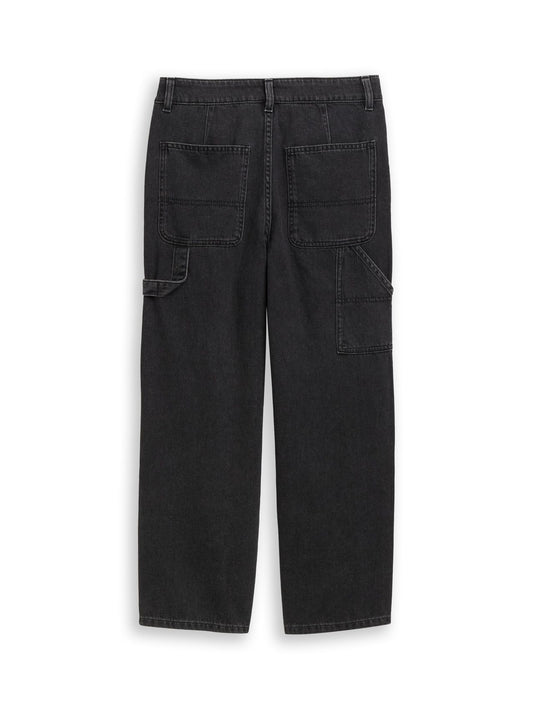 Baggy Jeans mit weitem Bein