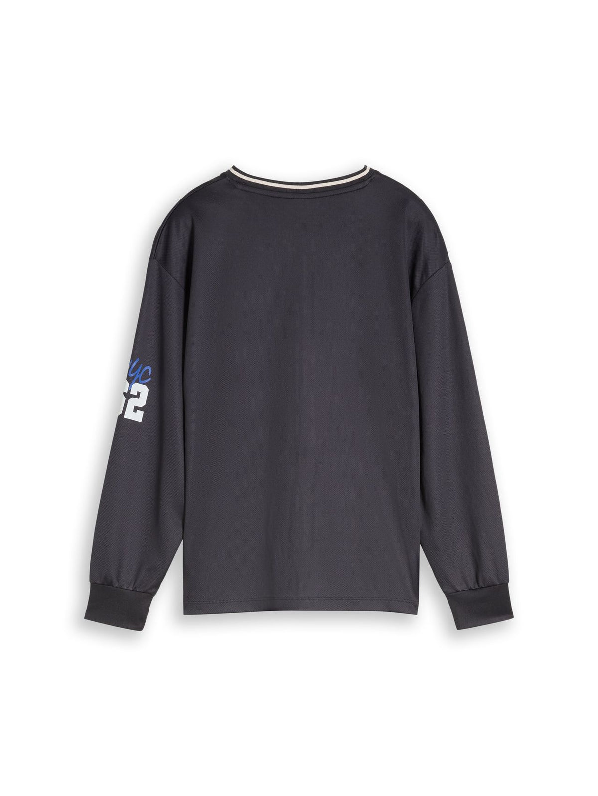 Langarmshirt mit College-Print