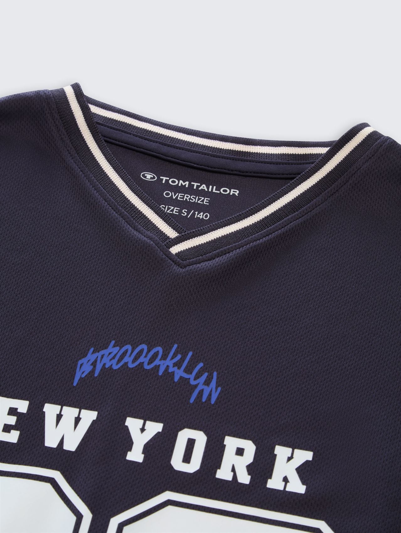 TOM TAILOR Langarmshirt mit College-Print