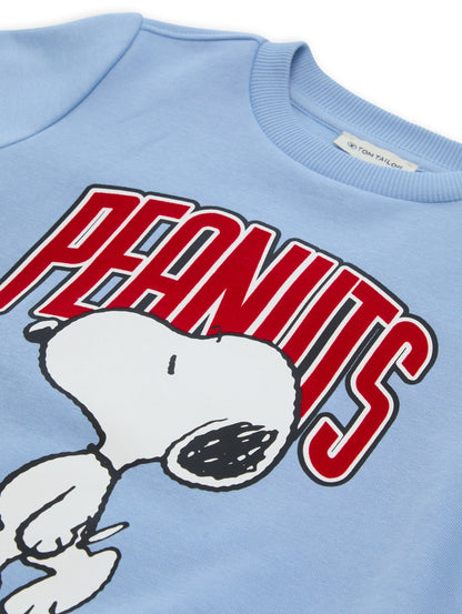 TOM TAILOR Sweatshirt mit Snoopy-Print