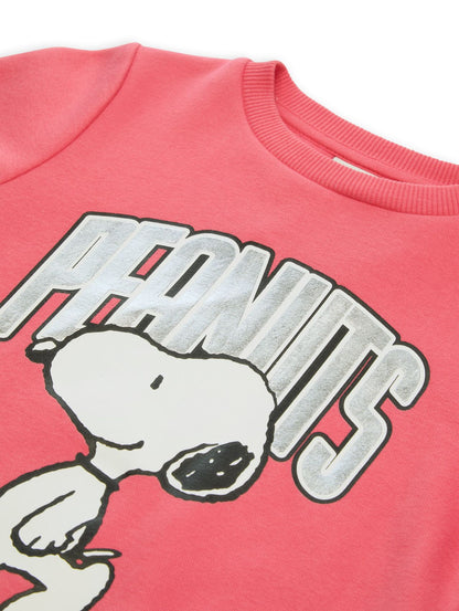 TOM TAILOR Sweatshirt mit Snoopy-Print
