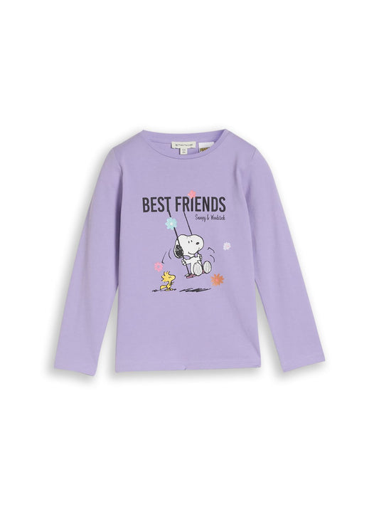 TOM TAILOR Langarmshirt mit Peanuts-Print