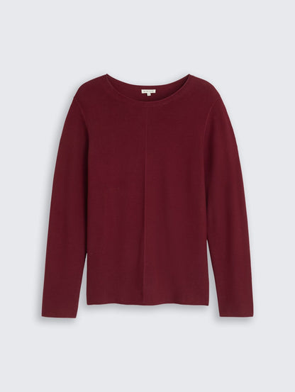 TOM TAILOR Plus Size - Strickpullover aus Baumwolle 50