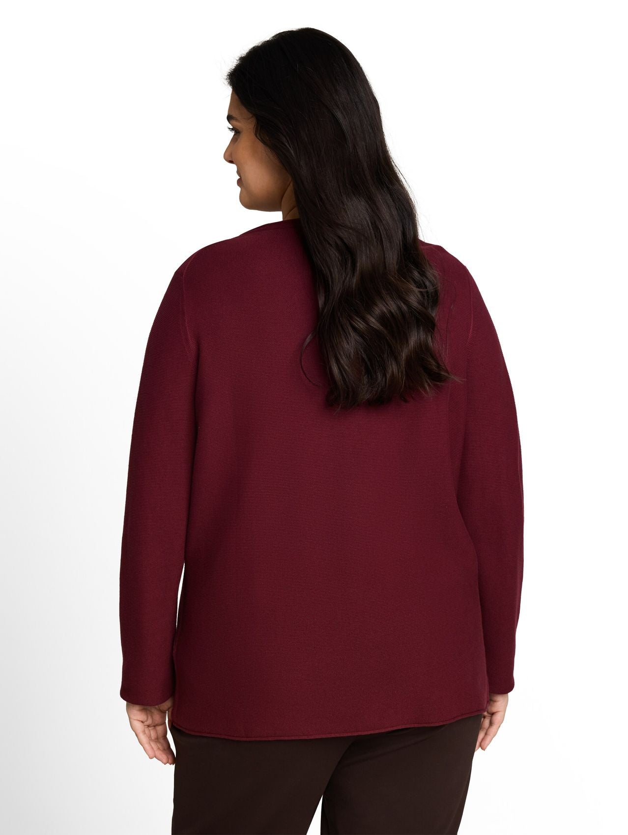 TOM TAILOR Plus Size - Strickpullover aus Baumwolle