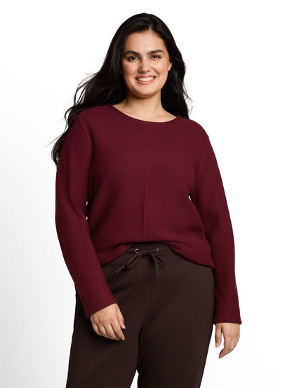 TOM TAILOR Plus Size - Strickpullover aus Baumwolle