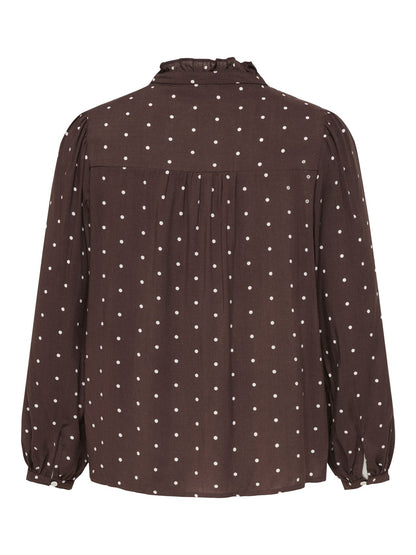 ONLY CARMAKOMA CARRAYA L/S SHIRT WVN NOOS