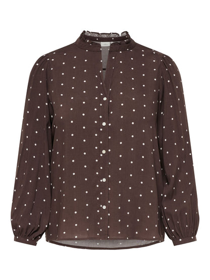 ONLY CARMAKOMA CARRAYA L/S SHIRT WVN NOOS