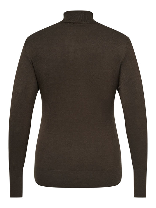 ONLY CARMAKOMA CARVENICE LS ROLL PULLOVER NOOS