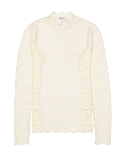 Langarmshirt aus Spitze