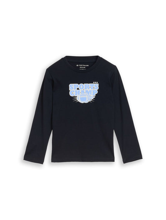TOM TAILOR Langarmshirt mit Print
