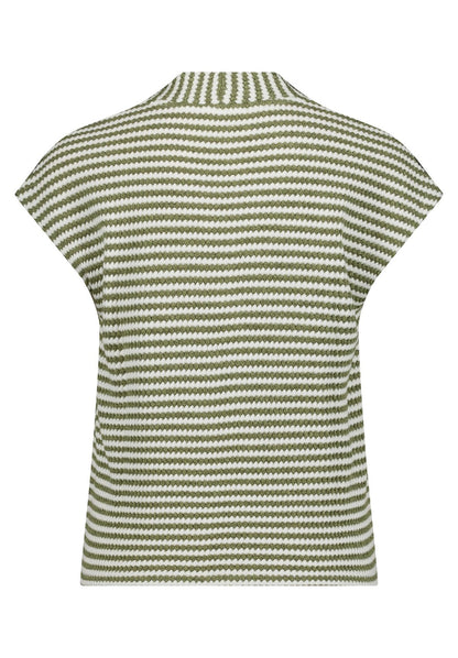 CARTOON Ringelshirt mit V-Ausschnitt