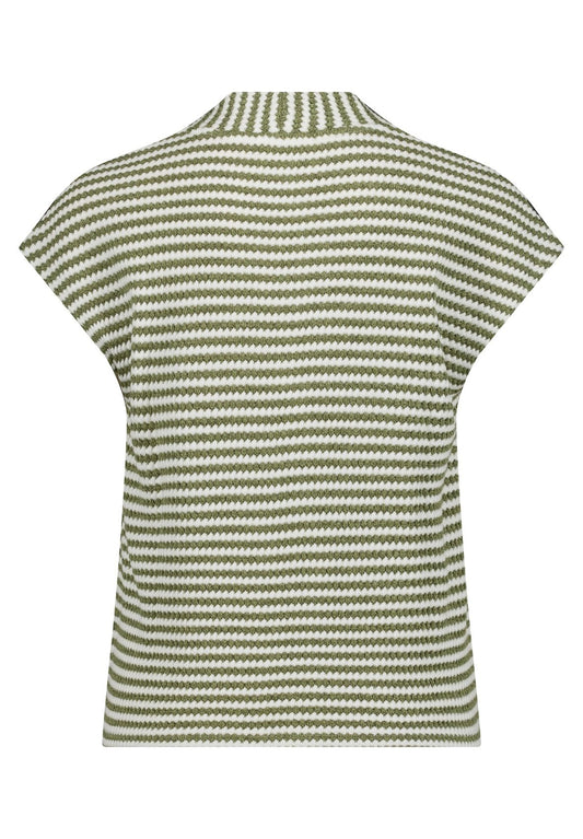 CARTOON Ringelshirt mit V-Ausschnitt