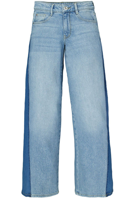 GARCIA Wide-Leg-Jeans mit seitlichen Kontrasteinsätzen