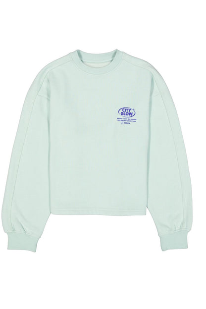 GARCIA Sweatshirt mit Front- und Backprint