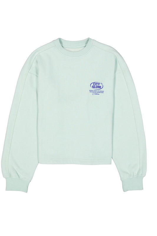 GARCIA Sweatshirt mit Front- und Backprint