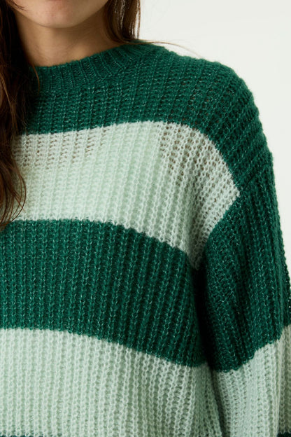 GARCIA Strickpullover mit Blockstreifen