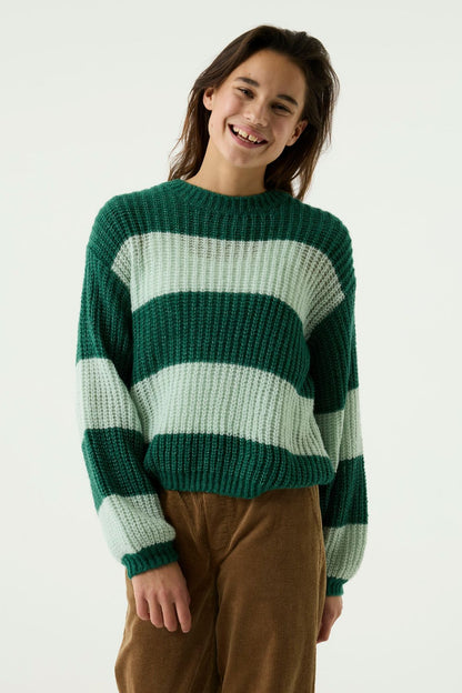 GARCIA Strickpullover mit Blockstreifen
