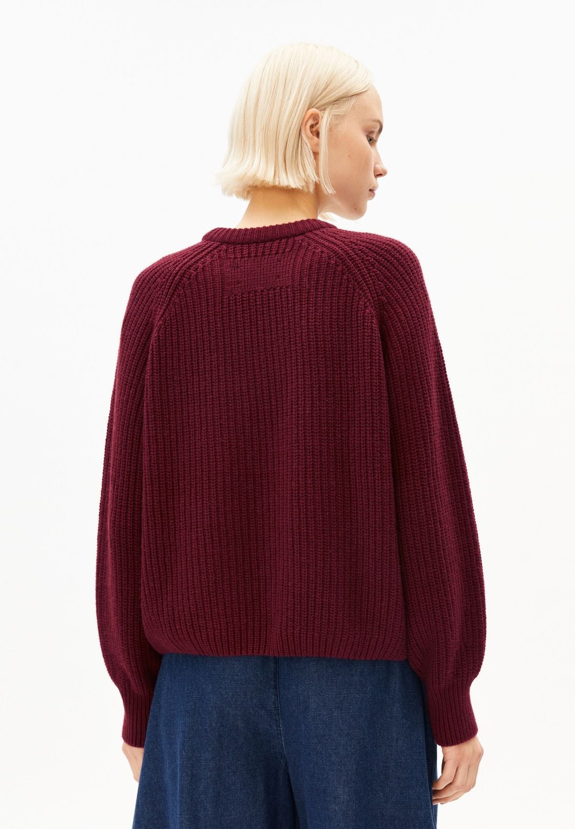 ARMEDANGELS RIB KNIT SWEATER