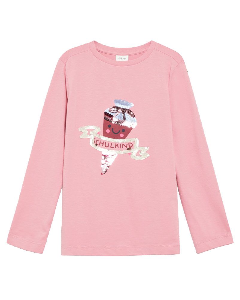 OLIVER TWIST Langarmshirt mit Einschulungsmotiv
