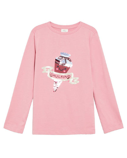 OLIVER TWIST Langarmshirt mit Einschulungsmotiv