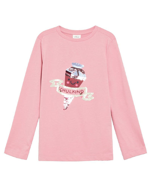 OLIVER TWIST Langarmshirt mit Einschulungsmotiv