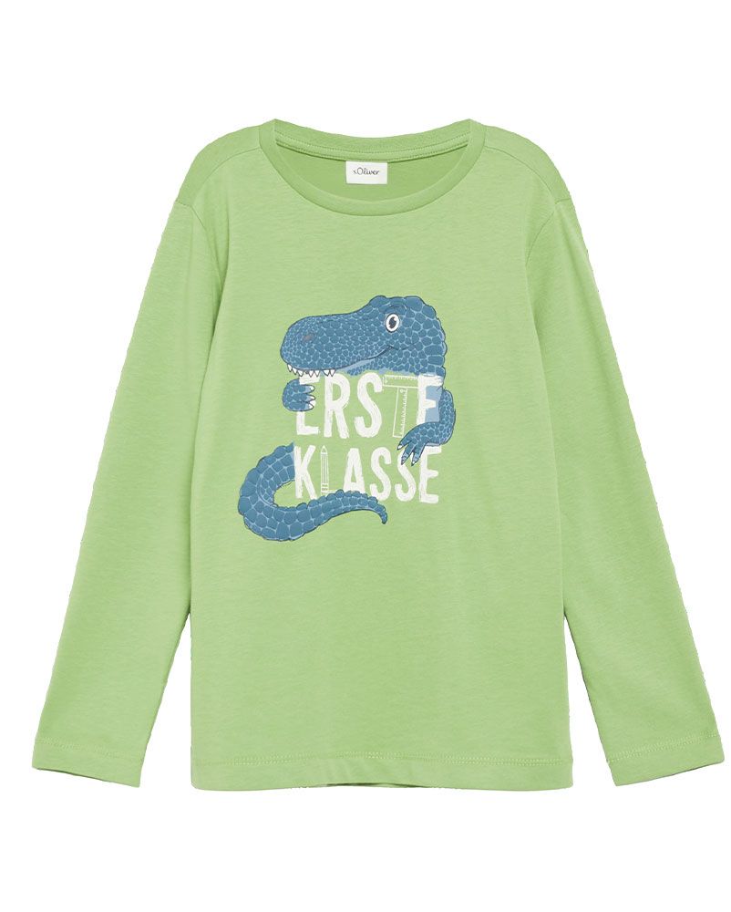 OLIVER TWIST T-Shirt mit 1.Klasse Frontprint