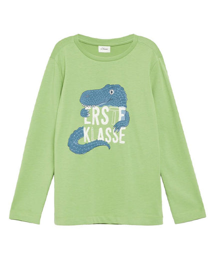 OLIVER TWIST T-Shirt mit 1.Klasse Frontprint