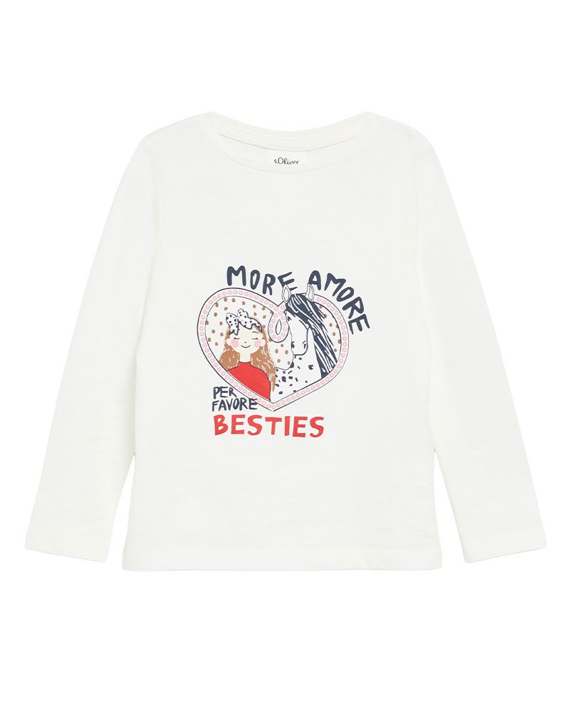 OLIVER TWIST T-Shirt mit Glitzerprint