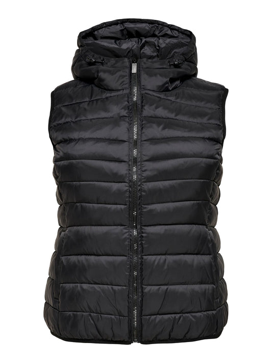 ONLY CARMAKOMA CARNEW TAHOE HOOD WAISTCOAT OTW NOOS