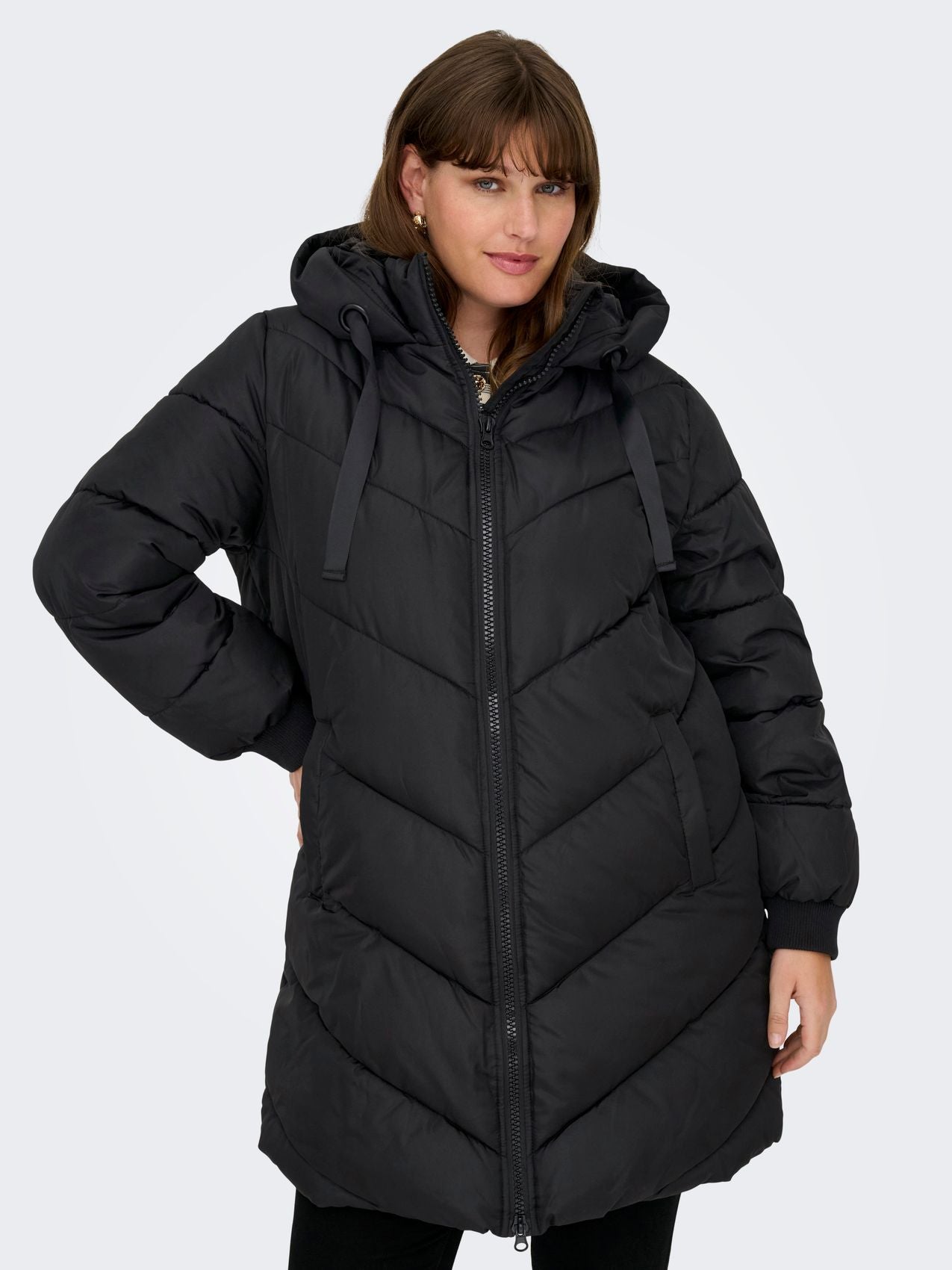 ONLY CARMAKOMA CARMOON HOOD JACKET OTW