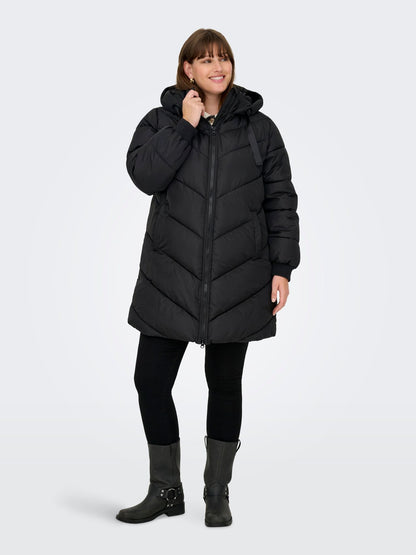 ONLY CARMAKOMA CARMOON HOOD JACKET OTW