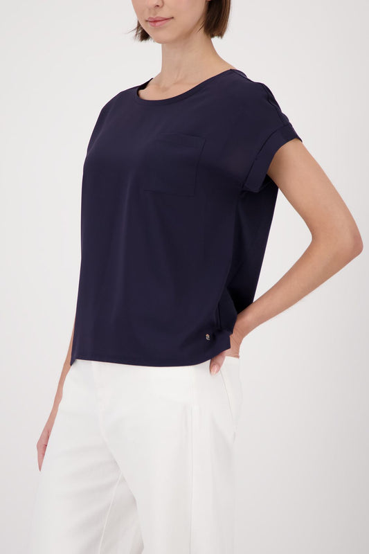 MONARI Bluse, marine