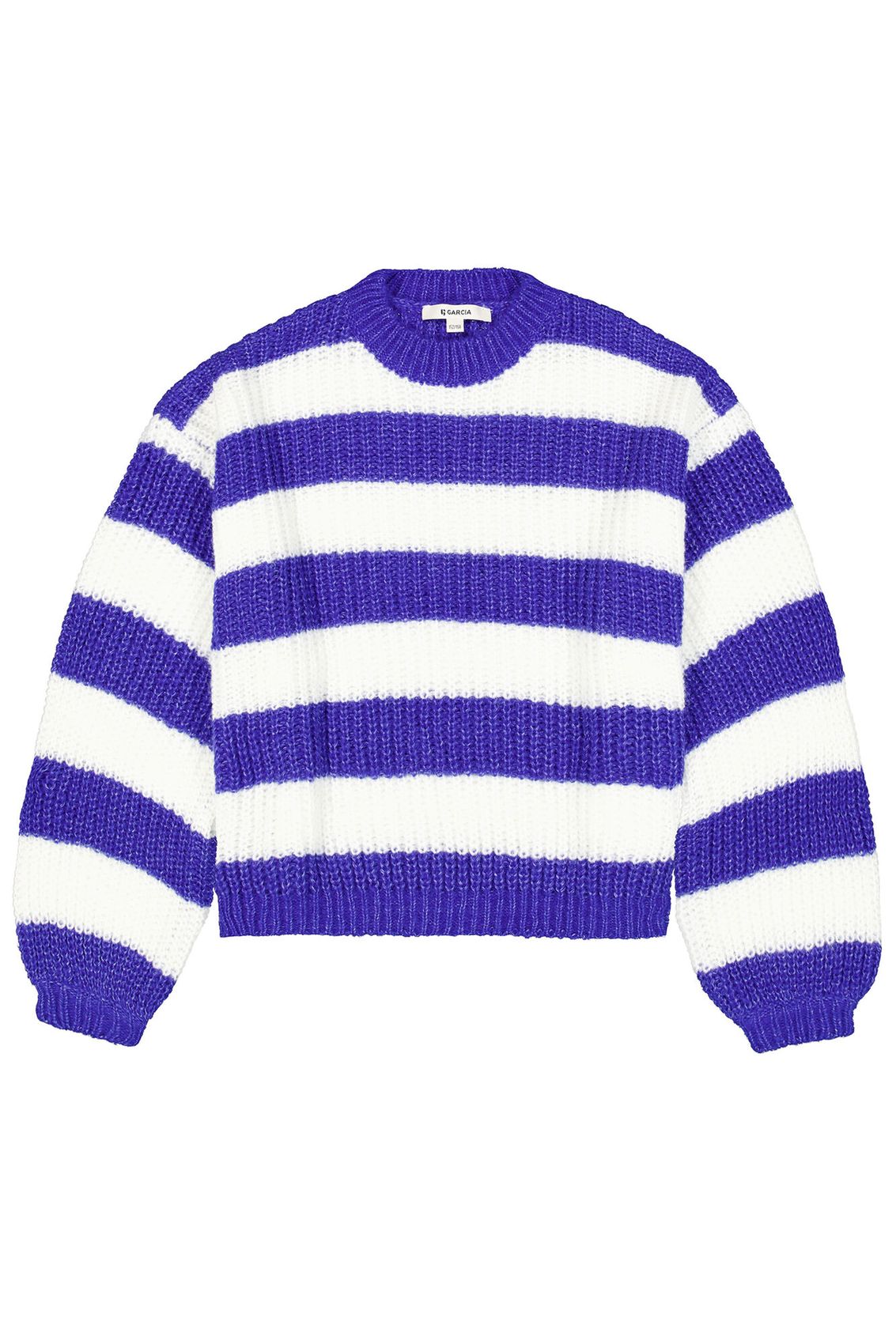 GARCIA Strickpullover mit Blockstreifen