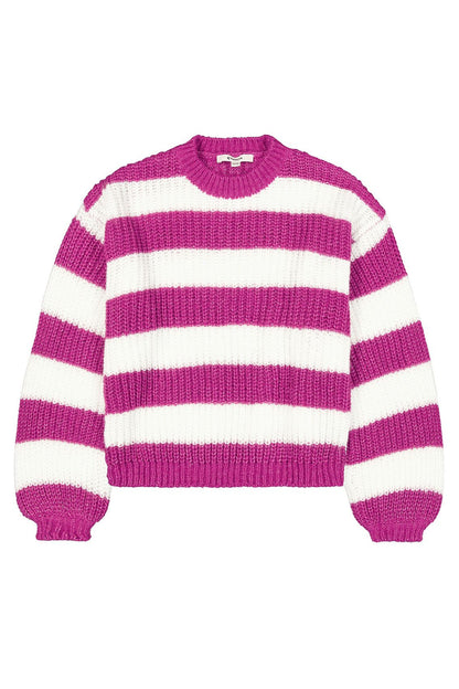 GARCIA Strickpullover mit Blockstreifen