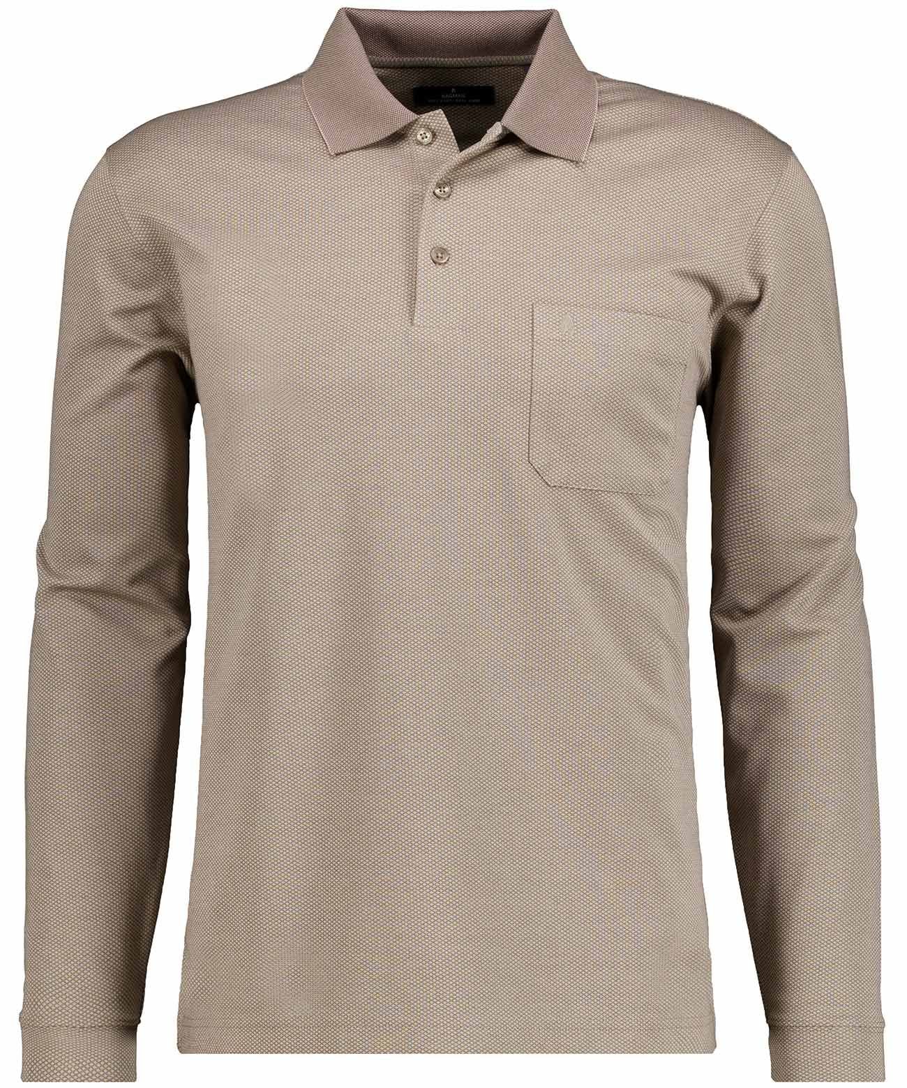 RAGMAN Poloshirt langarm