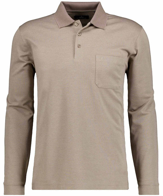 RAGMAN Poloshirt langarm